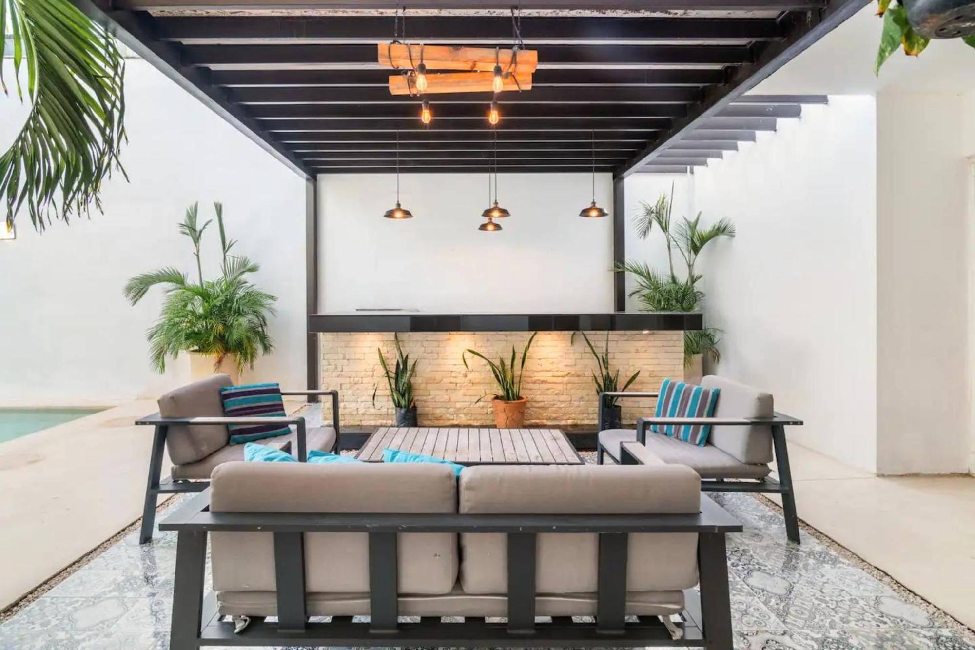 Villa Moderna Con Alberca, Gimnasio Y Cochera Mérida Exterior foto